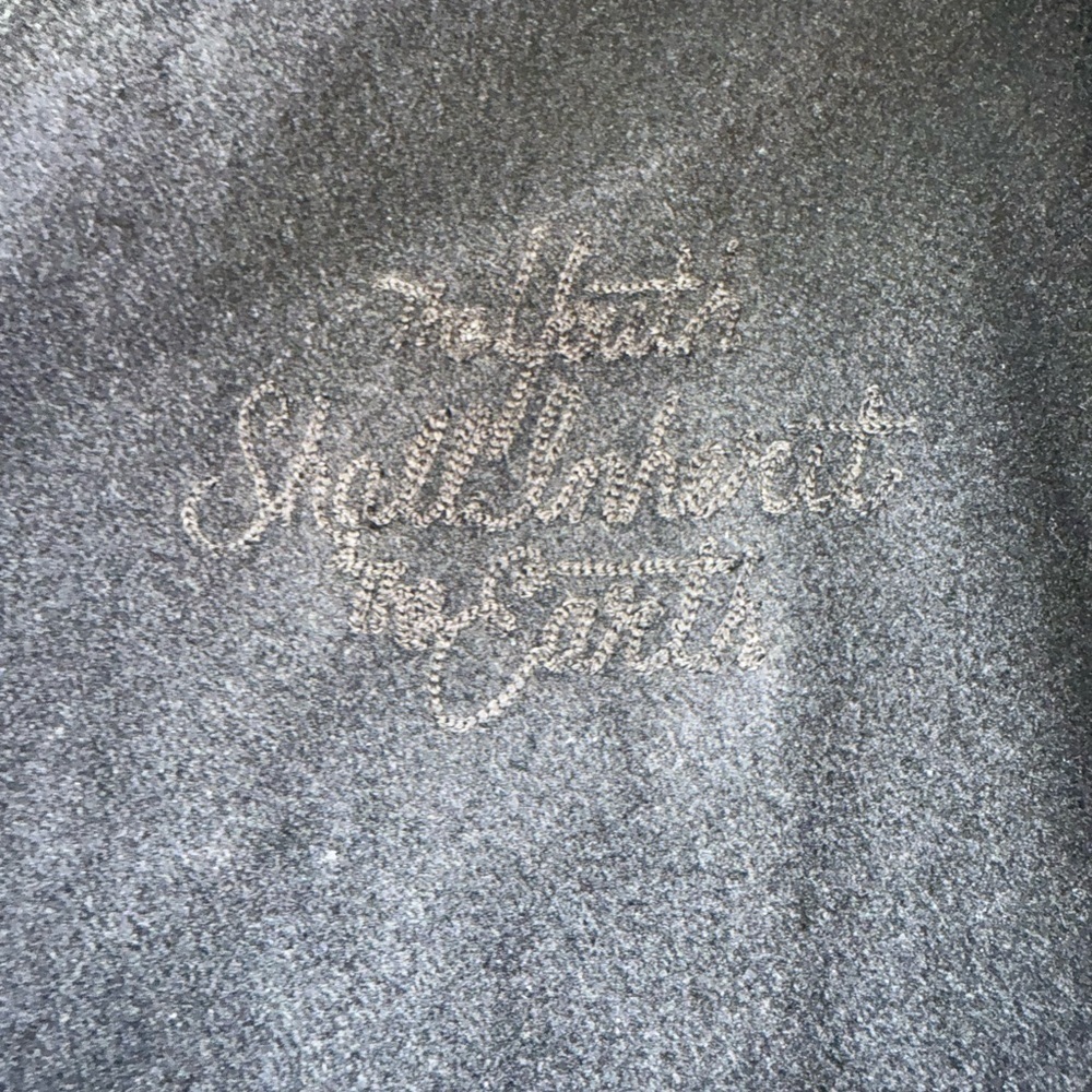 Rare Varsity Wool Blend Mens Jacket XL Black 90’s University Dark Scholar Warm - Picture 6 of 13